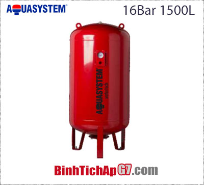 Bình tích áp Aquasystem 16Bar 1500Lít