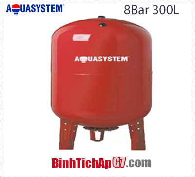 Bình giãn nở Aquasystem 8Bar 300Lít