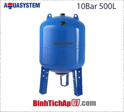 Bình tích áp Aquasystem VAV500 500 lít 10 bar