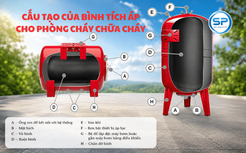Tìm Hiểu Bình Tích Áp Cho PCCC Trong Hệ Thống Hiện Đại